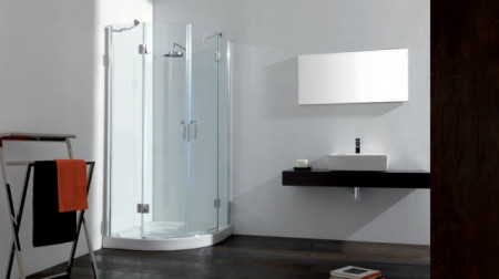 BOX DOCCIA SEMICIRCOLARE PORTE BATTENTI "B61"