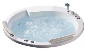 Vasca idromassaggio circolare da incasso 160cm "6506A"