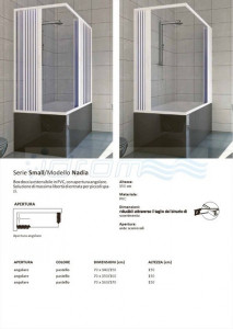 BOX SOPRAVASCA IN PVC DUE LATI APERTURA CENTRALE "IDTAAC"