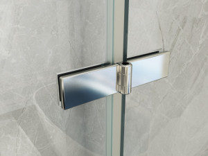 Cabina doccia due lati cristallo 8mm con 2 porte a libro "LIBRO DUO 053"