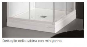 CABINA DOCCIA MULTIFUZIONE K750 QUADRATA