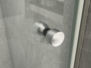 Porta doccia in vetro 8mm con apertura battente esterna "043 P"