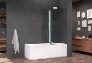 VASCA DA BAGNO COMBINATA CON BOX DOCCIA "SIRENA"