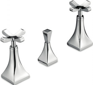 Batteria bidet scarico 1”1/4 Chic CROMATO