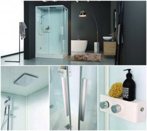 CABINA DOCCIA MULTIFUZIONE K750 QUADRATA