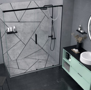 PIATTO DOCCIA IN GEL COAT "STONE 3D" EFFETTO CEMENTO 04