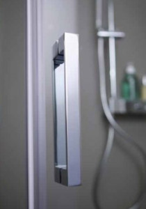 PORTA BATTENTE PER DOCCIA A NICCHIA da 80 a 180cm "8MILL INFINITY"