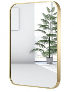 Specchio con cornice Oro o Nera dimensioni 760x510 o 914x610