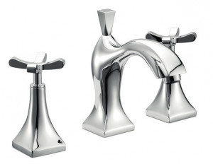 Batteria lavabo a muro Chic CROMATO