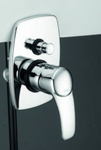 Monocomando vasca/doccia incasso con deviatore Kyros