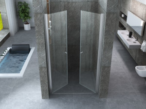Porta saloon per doccia a nicchia "8mm 017"
