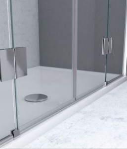 PORTA PER DOCCIA A NICCHIA MOD. "LARA"