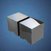 BOX DOCCIA IN CRISTALLO "FUJI"' - apertura a libro