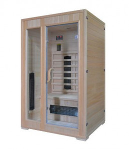 SAUNA INFRAROSSI PER 2 PERSONE "200LW" 120x100cm