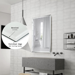 Specchio senza cornice dimensione 70x90cm