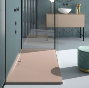 PIATTO DOCCIA IN GEL COAT "SIDE" Scarico Centrale