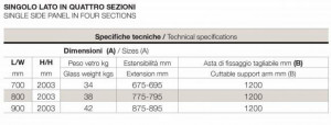 WALKIN IN CRISTALLO "8PAR53W" NERO