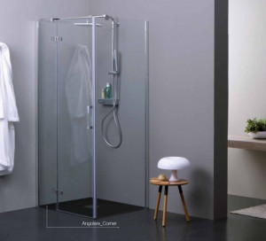 BOX DOCCIA CON PORTA BATTENTE "B8MILL INFINITY"