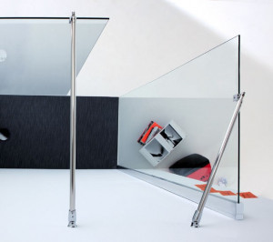 BOX DOCCIA WALK-IN  IN CRISTALLO "PAR53"