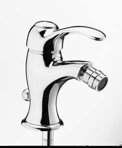 Monocomando bidet scarico 1”1/4 Lares - Cromato/Bronzato