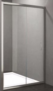 PORTA PER DOCCIA A NICCHIA APERTURA SCORREVOLE "P100-160"