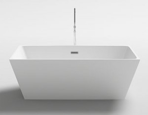 VASCA DA BAGNO FREESTANDING A PARETE 160x80 h60 SANTERNO
