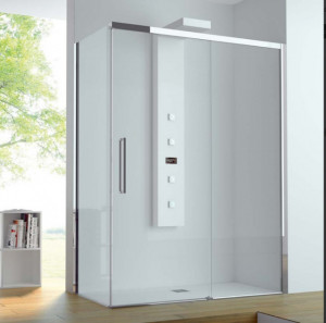 BOX DOCCIA AD ANGOLO MOD. "LIA"