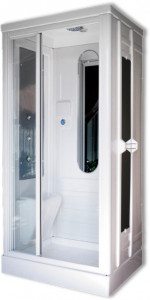 Cabina Doccia Idromassaggio mod. RETTANGOLARE 75X90 100X80