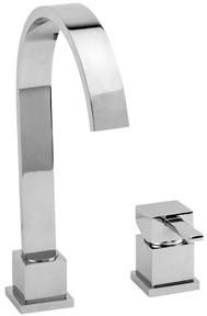 Monocomando lavabo due fori senza scarico
