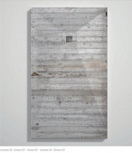 PIATTO DOCCIA IN GEL COAT "STONE 3D" EFFETTO CEMENTO 03