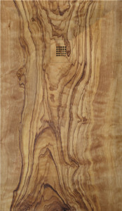 Piatto doccia in gel coat "STONE 3D" effetto legno Olivo 02