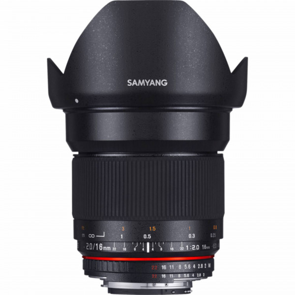 Obiectiv Samyang 16mm f/2.0 ED AS UMC CS, Pentax K