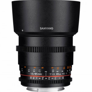 Obiectiv Samyang 85mm T1.5 VDSLR AS IF UMC II, Nikon F