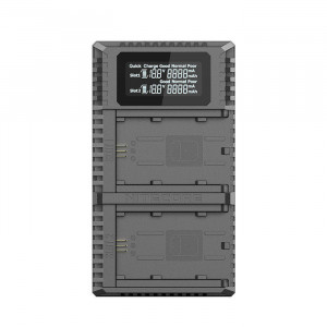 Incarcator USB Nitecore USN4 Pro Dual pentru acumulatori Sony NP FZ100