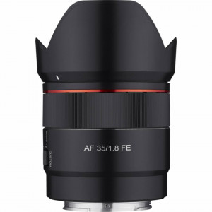 Obiectiv foto Samyang AF 35mm F/1.8 Sony FE + Kenko SMART C-PL, 58mm