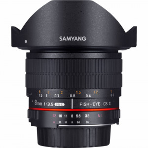 Obiectiv Samyang 8mm f/3.5 UMC Fish-Eye CS II, Nikon F