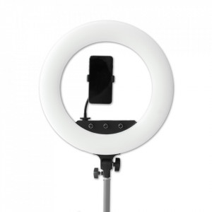 Caruba, Lampa LED RGB Vlogger, 45cm, Alb