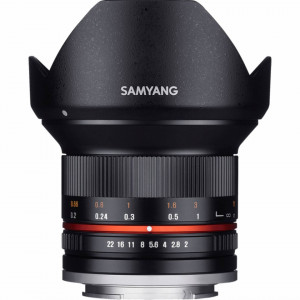 Obiectiv Samyang 12mm f/2.0 NCS CS, Canon M