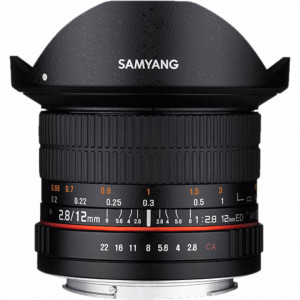 Obiectiv Samyang 12mm f/2.8 ED AS NCS Fish-Eye, Canon EF