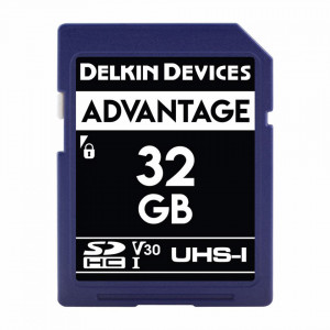 Card memorie 32GB DELKIN SD Advantage 660X UHS-I U3 (V30) R90/W90