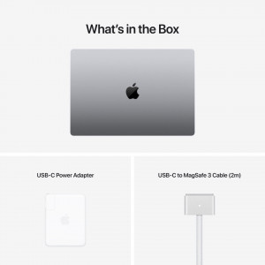 16-inch MacBook Pro, Apple M1 Pro chip cu 10‑core CPU si 16‑core GPU, 512GB SSD - Silver