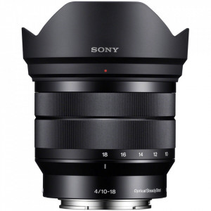 Obiectiv foto Sony E 10-18 mm f/4 OSS