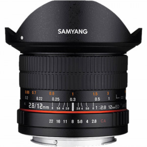 Obiectiv Samyang 12mm f/2.8 ED AS NCS Fish-Eye, Fuji X