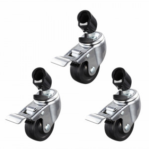 Set 3 Roti cu blocare Godox LSA-06 pentru Stativ de lumini