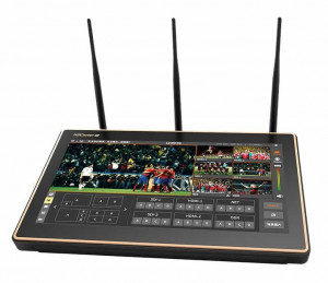 Mixer video portabil Nagasoft NSCaster-X1 4G cu functie de multi-streaming si inregistrare
