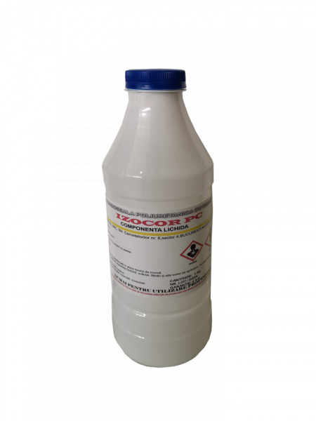 Rasina Poliuretanica Transparenta pentru Covor din Piatra Colorat IZOCOR PC CL 5 kg