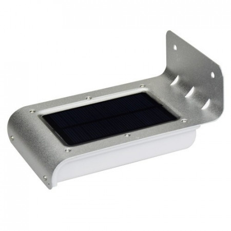 Lampa Perete 0.55W Cu Panou Solar + Senzor Miscare