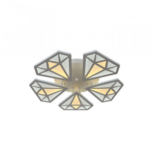 Lustra LED 170W cu telecomanda,WIFI si intensitate reglabila, Diamant