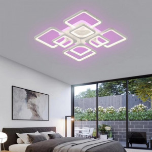 Lustra LED 240W cu telecomanda si intensitate reglabila, Lissa