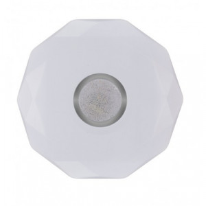 Plafoniera LED diamant cu inel decorativ, Ø400, 24W, 1680Lm, 6500k